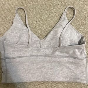 Lululemon sports bra grey
